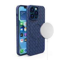 Pintas MagSafe dėklas iPhone 15 Pro – tamsiai mėlynas