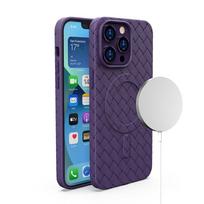 Pintas MagSafe dėklas iPhone 15 Pro – violetinis
