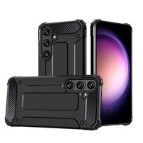 Hybrid Armor dėklas Samsung Galaxy S24 FE – juodas