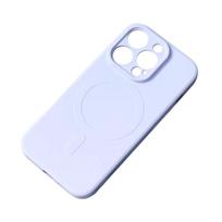 Silikoninis MagSafe dėklas Samsung Galaxy A36 5G – šviesiai mėlynas