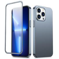 Joyroom 360° dėklas iPhone 13 Pro Max + grūdintas stiklas (pilkas)