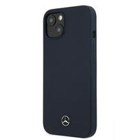 Mercedes silikoninis dėklas iPhone 13 mini – tamsiai mėlynas