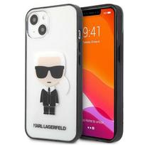 Karl Lagerfeld Ikonik Karl dėklas iPhone 13 mini – skaidrus