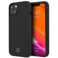 Mercedes silikoninis dėklas iPhone 13 mini – juodas