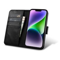 iCarer odinis dėklas iPhone 14 Plus 2in1 su RFID – juodas
