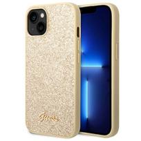 Guess blizgus dėklas iPhone 14 6.1 – auksinis
