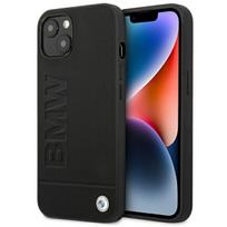 BMW Leather Stamp odinis dėklas iPhone 14 Plus – juodas