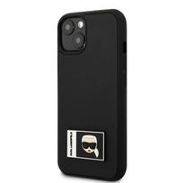 Karl Lagerfeld Ikonik Patch dėklas iPhone 13 mini – juodas