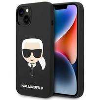 Karl Lagerfeld MagSafe dėklas iPhone 14/15 Plus – juodas