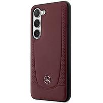 Mercedes-Benz Leather Urban dėklas Galaxy S23+ – raudonas