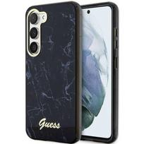 Guess Marble dėklas Samsung Galaxy S23+ – juodas