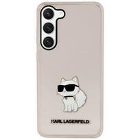 Karl Lagerfeld dėklas Samsung Galaxy S23 – rožinis