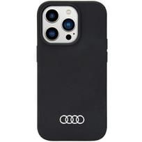 Audi silikoninis dėklas iPhone 14 Pro Max – juodas