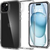 Spigen Ultra Hybrid dėklas iPhone 15 – skaidrus