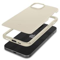 Spigen Thin Fit dėklas iPhone 15 Plus – smėlinis