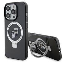 Karl Lagerfeld MagSafe dėklas iPhone 13/13 Pro – juodas
