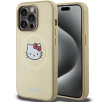 Hello Kitty odinis MagSafe dėklas iPhone 15 Pro Max – auksinis