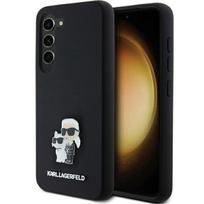 Karl Lagerfeld silikoninis dėklas Samsung Galaxy S23 – juodas