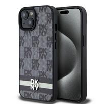 DKNY odinis dėklas iPhone 15/14/13 – juodas