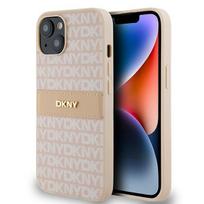 DKNY odinis dėklas iPhone 15/14/13 – rožinis