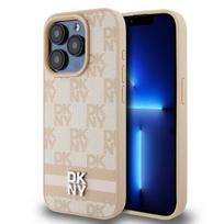 DKNY eko odos dėklas iPhone 15 Pro – rožinis