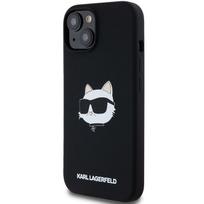Karl Lagerfeld MagSafe dėklas iPhone 15 Plus/14 Plus – juodas