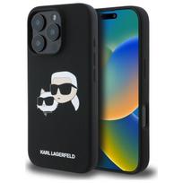 Karl Lagerfeld MagSafe dėklas iPhone 16 Pro Max – juodas