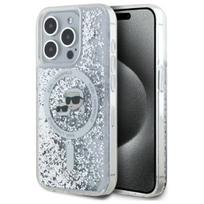 Karl Lagerfeld blizgus MagSafe dėklas iPhone 15 Pro Max