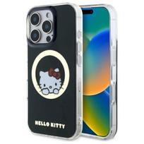 Hello Kitty MagSafe dėklas iPhone 16 Pro Max – juodas