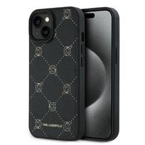 Karl Lagerfeld MagSafe dėklas iPhone 15 Plus – juodas