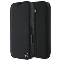 Mercedes-Benz odinis dėklas iPhone 16 – juodas