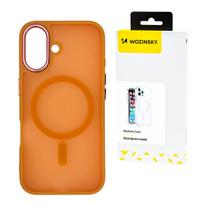 Wozinsky MagSafe dėklas Samsung Galaxy S24 FE – oranžinis