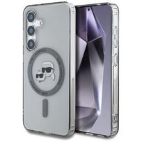 Karl Lagerfeld MagSafe dėklas Galaxy S25 – juodas