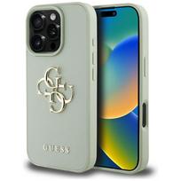 Guess 4G dėklas iPhone 16 Pro Max – žalias