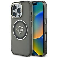 Guess MagSafe dėklas iPhone 16 Pro Max – juodas