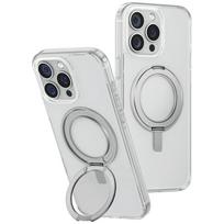 Uniq Swivix 360 dėklas iPhone 16 Pro Max – skaidrus