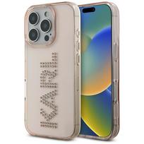 Karl Lagerfeld dėklas iPhone 16 Pro Max – rožinis