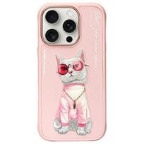 Nimmy dėklas iPhone 16 Pro Max – rožinis „Cool Cat“