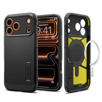 Spigen Tough Armor „T“ MagSafe dėklas iPhone 17 Pro – juodas