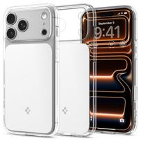 Spigen Ultra Hybrid MagSafe dėklas iPhone 17 Pro Max – skaidrus/baltas