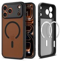 Spigen Ultra Hybrid MagSafe dėklas iPhone 17 Pro – juodas