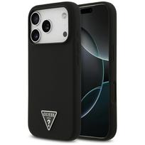 Guess MagSafe dėklas iPhone 17 Pro Max – juodas