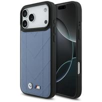 BMW M Quilted MagSafe dėklas iPhone 17 Pro Max – mėlynas
