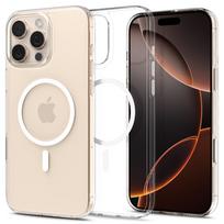 Spigen Thin Fit MagSafe dėklas iPhone 16 Pro Max – skaidrus/baltas