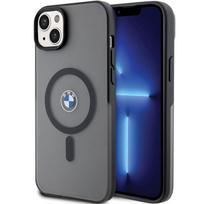 BMW Signature MagSafe dėklas iPhone 14/15 Plus – juodas