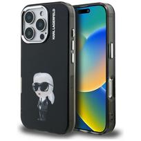 Karl Lagerfeld MagSafe dėklas iPhone 16 Pro – juodas