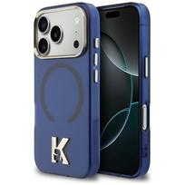 Karlo Lagerfeldo IML K galvos logotipas MagSafe Dėklas, skirtas iPhone 17 Pro – mėlynas