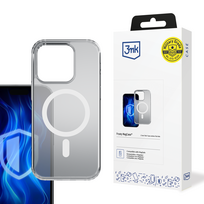 3mk Frosty MagCase baltas dėklas, skirtas Apple iPhone 16 Pro Max - baltas