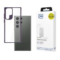 3mk Satin Armor Case+ Purple, skirtas Samsung Galaxy S24 Ultra – skaidrus