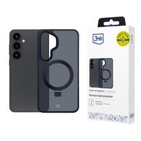 3mk Smoke Case Mag&Stand, skirtas Samsung Galaxy S25+ - juodas